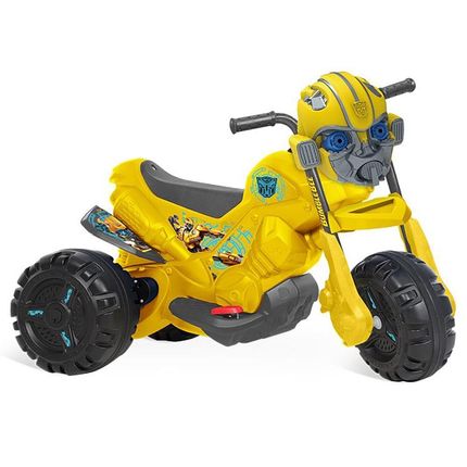 Moto Elétrica Bandeirante Transformers 2 Marchas 6V Amarela. é boa?
