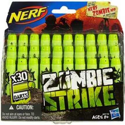 Menor preço em Refil Dardos Nerf Zombie 30 Unidades - Hasbro