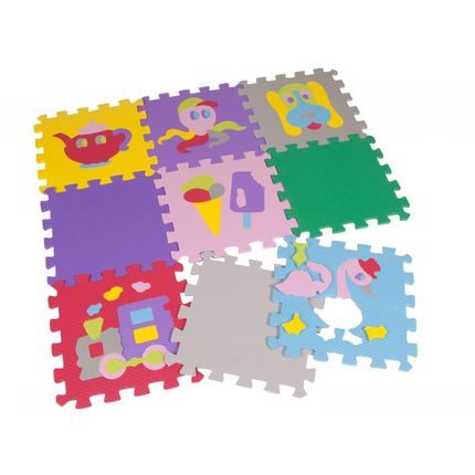 Tatame Infantil em EVA 9 peças 8 MM - Mingone Menor preço em Tatame Infantil em EVA 9 peças 8 MM - Mingone