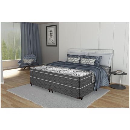 Box para Colchão King Size Probel Bipartido - 26cm de Altura Gray é boa?
