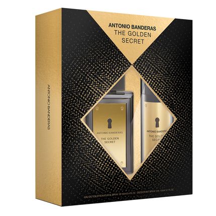 Antonio Banderas The Golden Secret Kit - Eau de Toilette + Desodorante Menor preço em Antonio Banderas The Golden Secret Kit - Eau de Toilette + Desodorante
