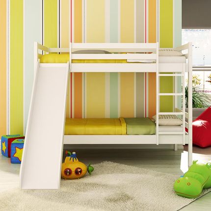 Beliche infantil Teen Play com Escorregador - Laqueado e Madeira Maciça - Branco Lavado - Casatema é ruim? Beliche infantil Teen Play com Escorregador - Laqueado e Madeira Maciça - Branco Lavado - Casatema é boa?