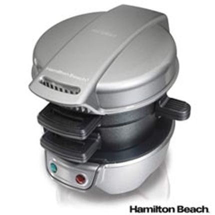 Sanduicheira Multiuso Hamilton Beach com Seletor de Temperatura Automático - 25475BZ PRATA, 110V é boa?