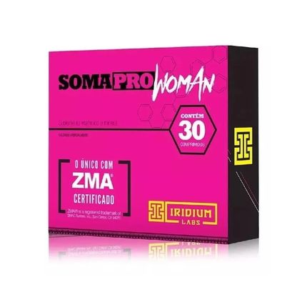 Soma Pro Woman Zma 30 Comprimidos Iridium Labs Menor preço em Soma Pro Woman Zma 30 Comprimidos Iridium Labs