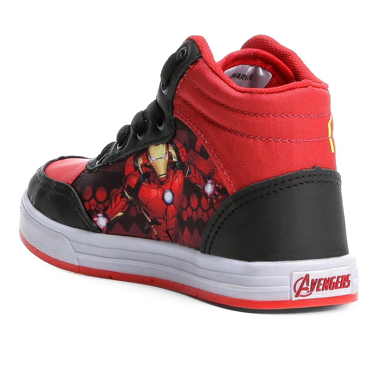 tenis infantil homem de ferro