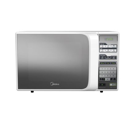 Forno de Micro-ondas Midea Branco Espelhado - 20 Litros 127V é ruim? Forno de Micro-ondas Midea Branco Espelhado - 20 Litros 127V é boa?