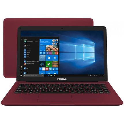 Notebook Positivo Motion Red C41TB Intel Dual Core - 4GB 1TB 14" Windows 10 Menor preço em Notebook Positivo Motion Red C41TB Intel Dual Core - 4GB 1TB 14" Windows 10