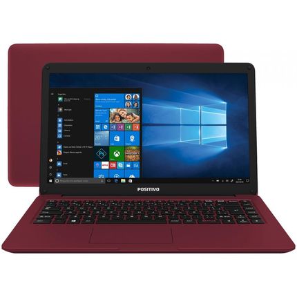 Menor preço em Notebook Positivo Motion Red C41TB Intel Dual Core - 4GB 1TB 14&quot; Windows 10