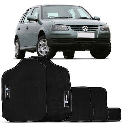 Jogo Tapete Borracha PVC Gol G2 Special G3 G4 1996 a 2014 Preto Grafia e Emblema Impermeável 5 Peças Menor preço em Jogo Tapete Borracha PVC Gol G2 Special G3 G4 1996 a 2014 Preto Grafia e Emblema Impermeável 5 Peças