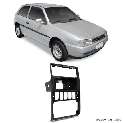 Moldura Painel Central Rádio Gol G2 96 a 02 Parati G2 96 a 99 Saveiro G2 98 a 00 Preta Modelo 1 Din Menor preço em Moldura Painel Central Rádio Gol G2 96 a 02 Parati G2 96 a 99 Saveiro G2 98 a 00 Preta Modelo 1 Din