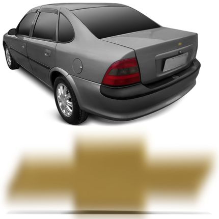 Menor preço em Emblema Adesivo Chevrolet Gravata Dourado 5,0 x 2,0cm Modelo Corsa Sedan e Vectra 1996 a 2001