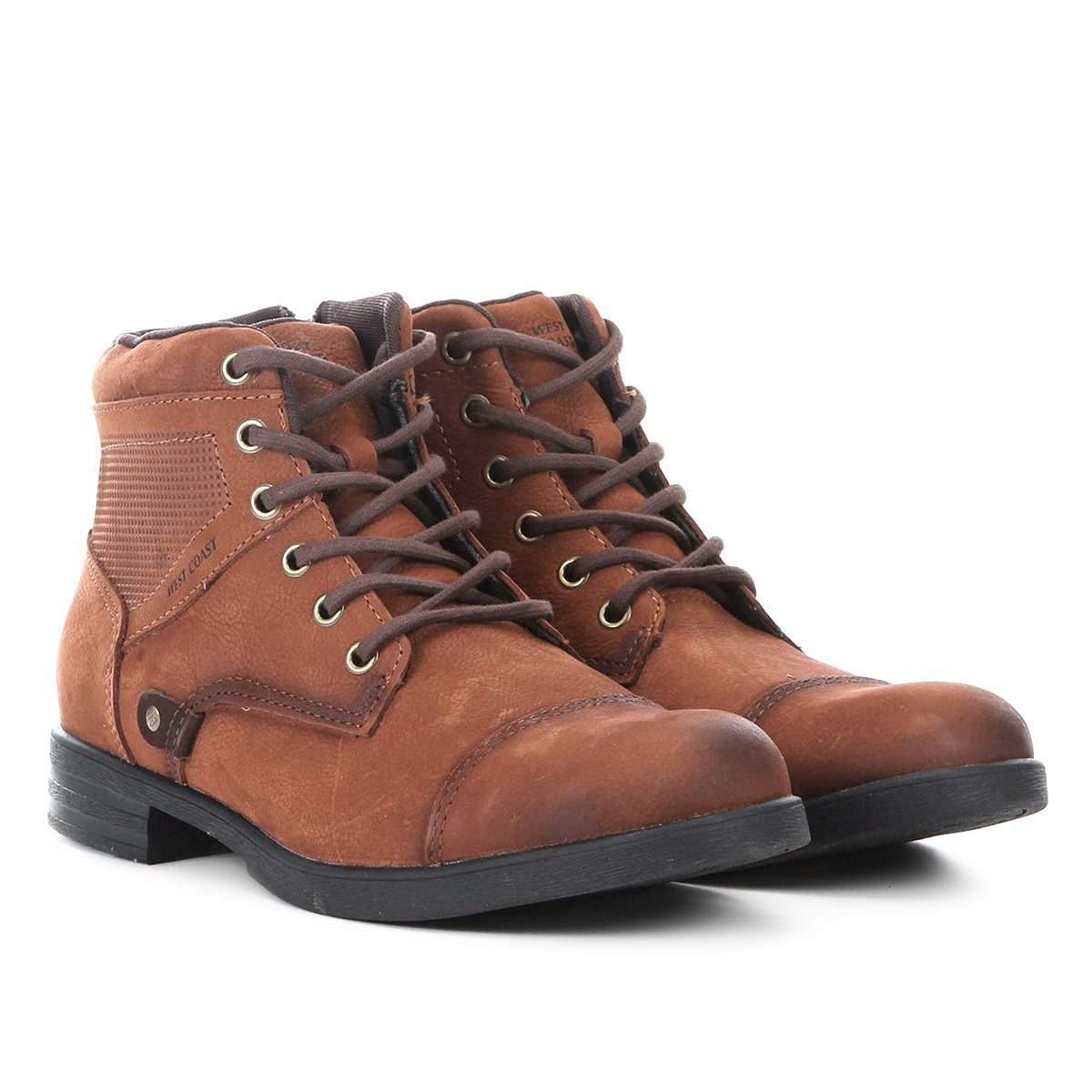 bota de couro west coast
