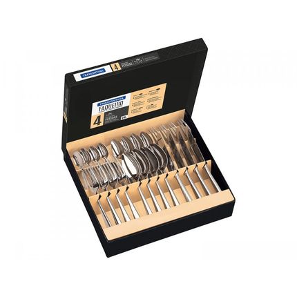 Faqueiro Tramontina Inox Mônaco 66917124 - 24 Peças Menor preço em Faqueiro Tramontina Inox Mônaco 66917124 - 24 Peças