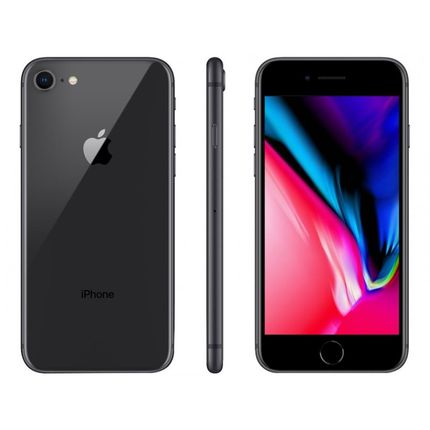 iPhone 8 Apple 128GB Cinza Espacial 4G Tela 4,7" - Retina Câmera 12MP + Selfie 7MP iOS 13 Menor preço em iPhone 8 Apple 128GB Cinza Espacial 4G Tela 4,7" - Retina Câmera 12MP + Selfie 7MP iOS 13