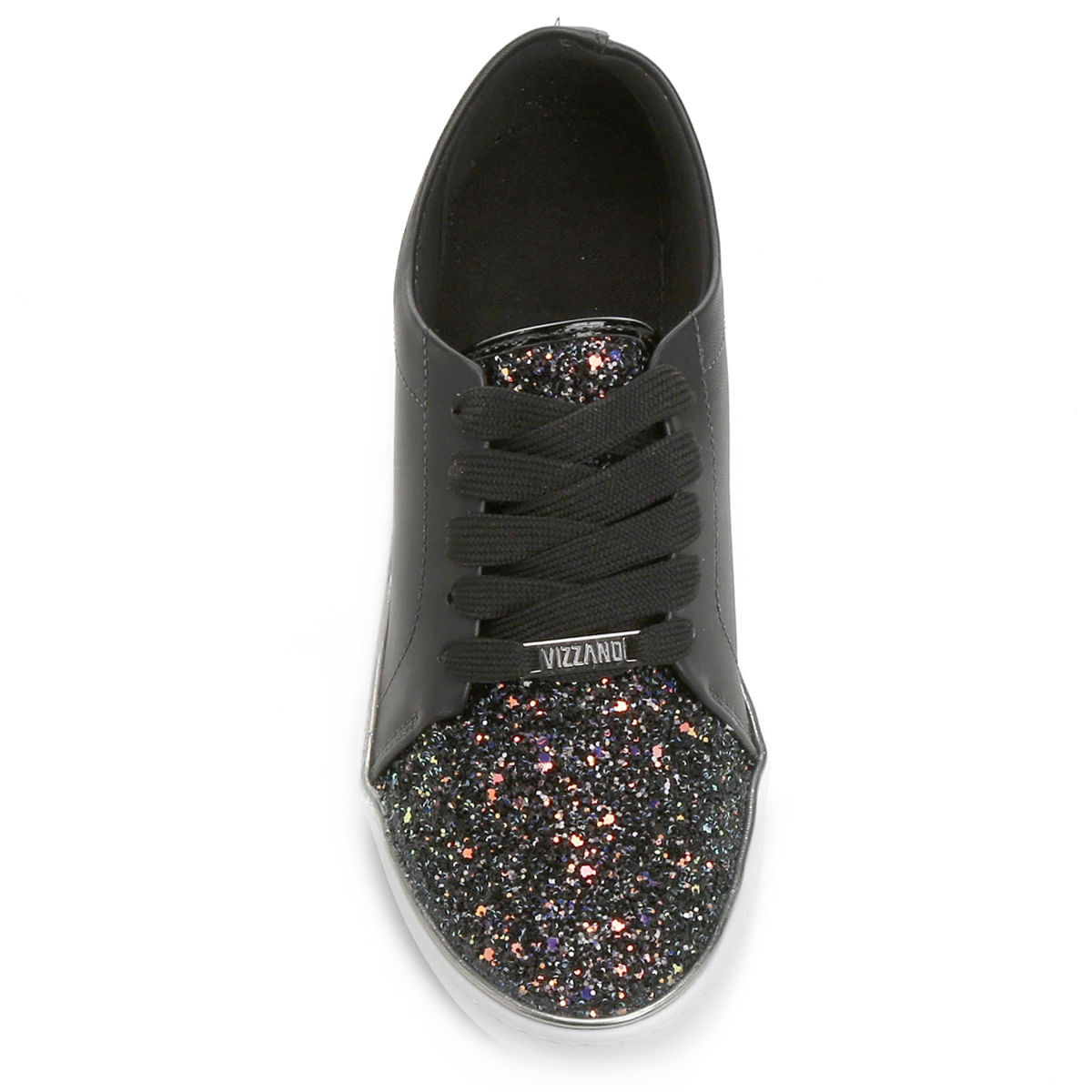 tenis vizzano glitter furta cor