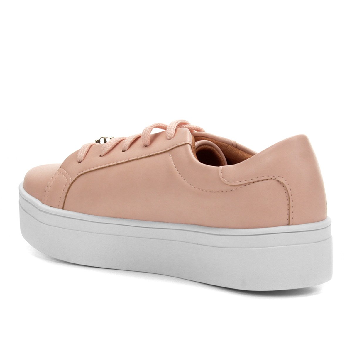 tênis flatform somoda com pingente feminino