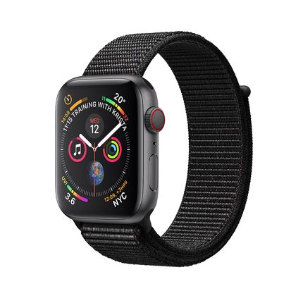 Apple Watch Series 4 GPS - 44mm - Caixa cinza-espacial de alumínio com pulseira esportiva Loop preta é ruim? Apple Watch Series 4 GPS - 44mm - Caixa cinza-espacial de alumínio com pulseira esportiva Loop preta é boa?