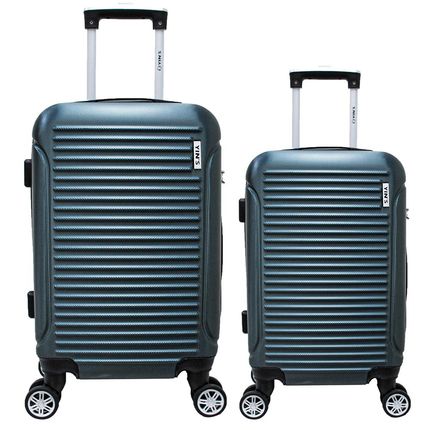 Conjunto de Malas para Viagem Yins Brasil YS21072VD com 2 peças com Rodas Giro 360º - Verde é ruim? Conjunto de Malas para Viagem Yins Brasil YS21072VD com 2 peças com Rodas Giro 360º - Verde é boa?