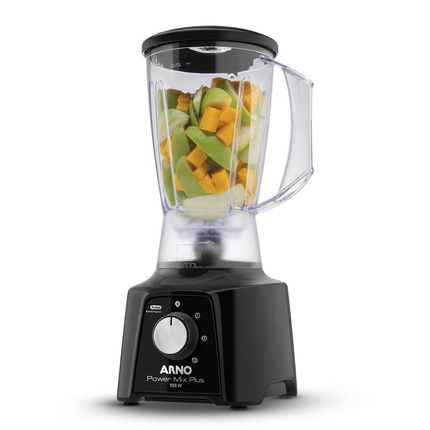 Menor preço em Liquidificador Arno Power Mix Plus LQ20 com 3 Velocidades 550W – Preto 220V