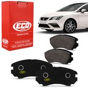 Jogo Pastilha De Freio Traseira Seat Leon 1998 A 2020 Sistema Girling ECO1245 Ecopads