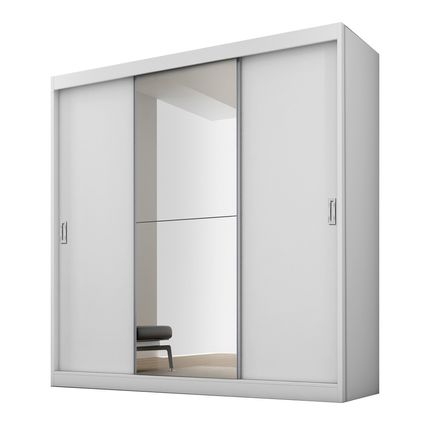 Guarda-Roupa Fama Flórida Plus com 3 Portas de Correr, 4 Gavetas e Espelho Branco é ruim? Guarda-Roupa Fama Flórida Plus com 3 Portas de Correr, 4 Gavetas e Espelho Branco é boa?