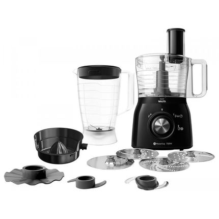 Multiprocessador de Alimentos Philips Walita - Preto Viva RI7636/81 22 em 1 750W Menor preço em Multiprocessador de Alimentos Philips Walita - Preto Viva RI7636/81 22 em 1 750W