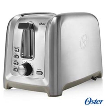 Torradeira Oster Gourmet TSSTTRDFL2 Prata 2 Fatias 7 Níveis de Tostagem Menor preço em Torradeira Oster Gourmet TSSTTRDFL2 Prata 2 Fatias 7 Níveis de Tostagem