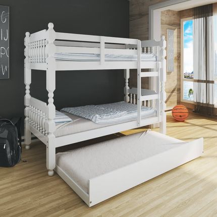 Treliche Torneada Kingston em Madeira Maciça/Laca - Branco é boa?