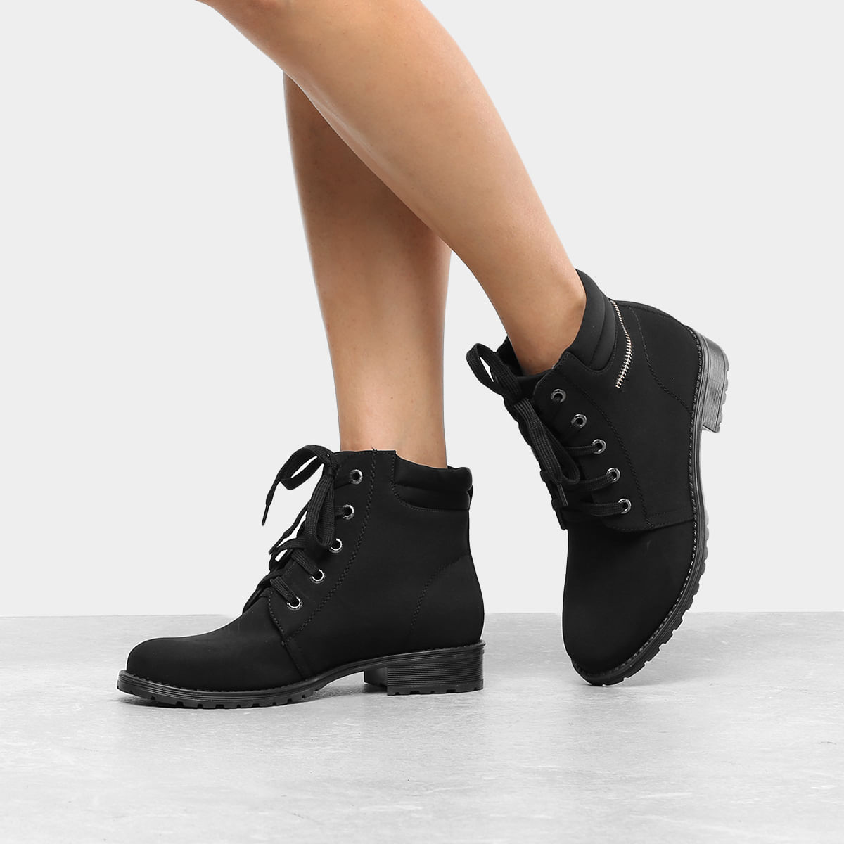 bota coturno mooncity