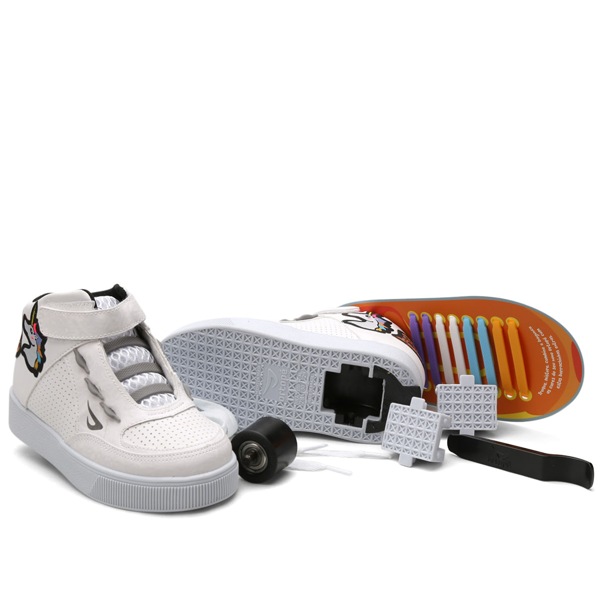 tenis cano alto ortope