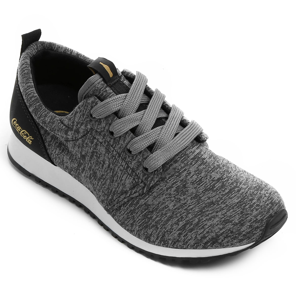 tenis coca cola masculino cinza