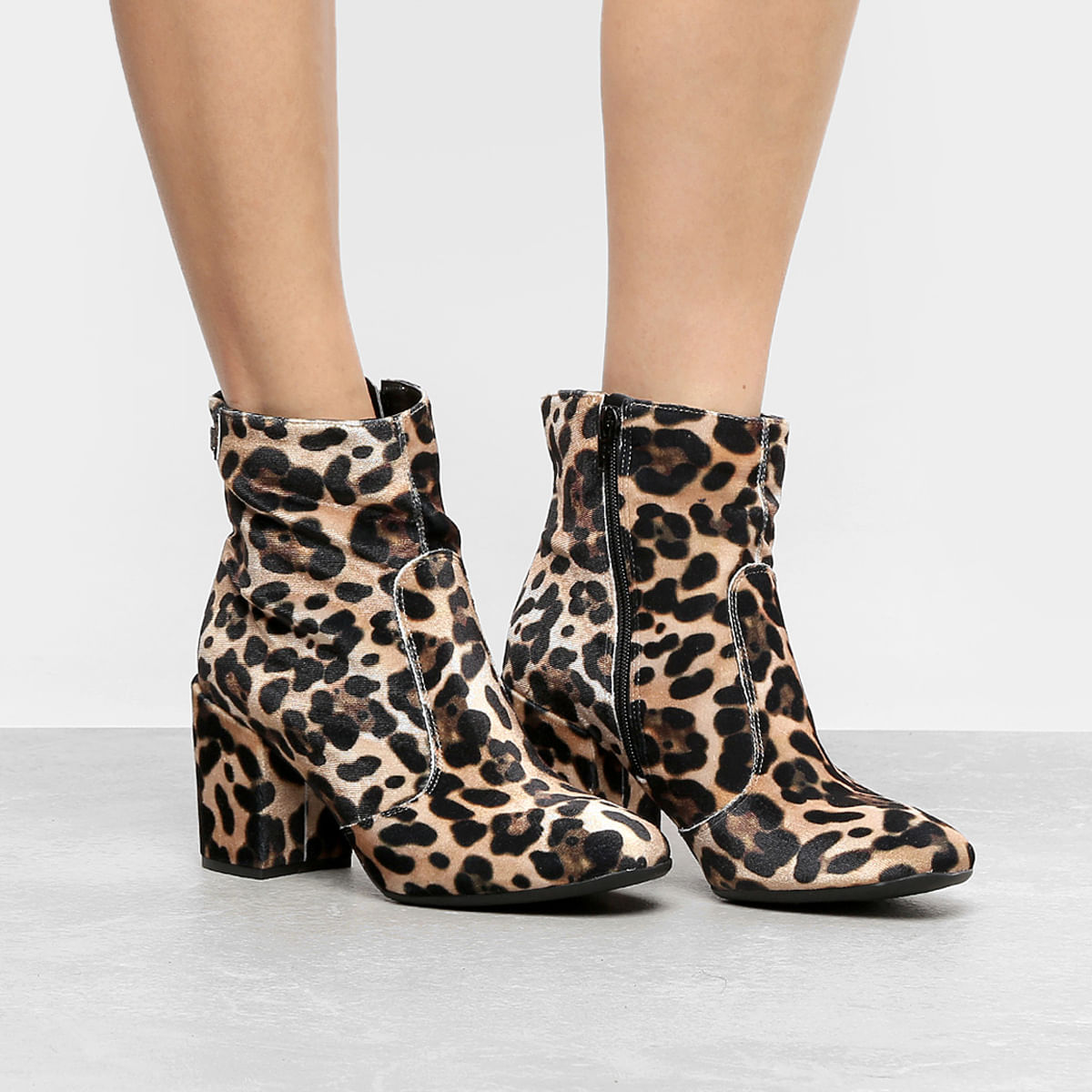 bota santa lolla animal print