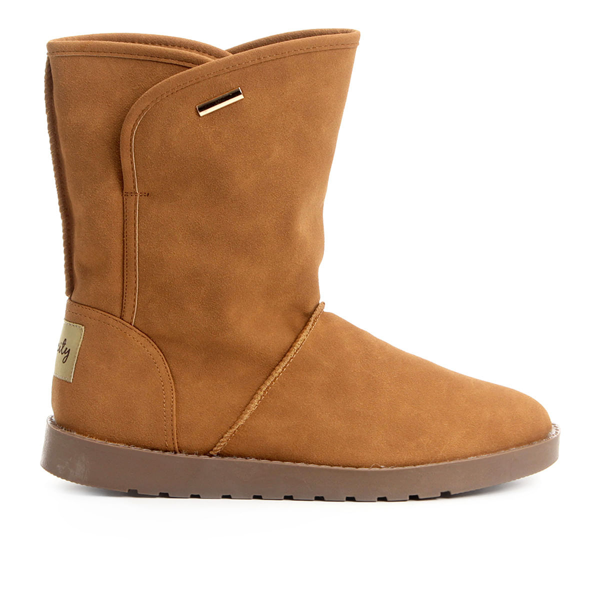 bota esquimó cano médio mooncity pelinho feminina
