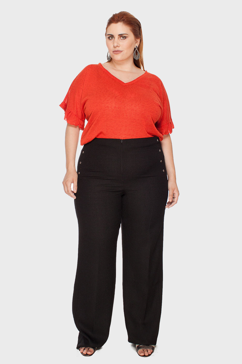 calça de linho plus size