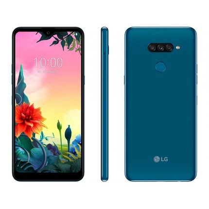 Smartphone LG K50S 32GB Azul 4G Octa-Core - 3GB RAM Tela 6,5" Câm. Tripla + Câm. Selfie 13MP Menor preço em Smartphone LG K50S 32GB Azul 4G Octa-Core - 3GB RAM Tela 6,5" Câm. Tripla + Câm. Selfie 13MP