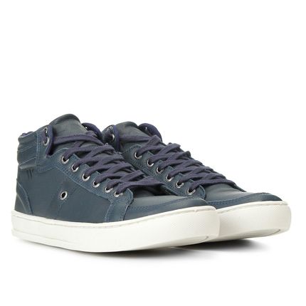 Sapatênis Couro Walkabout Cano Médio Liso Masculino - Compre no  ShopFácil.com