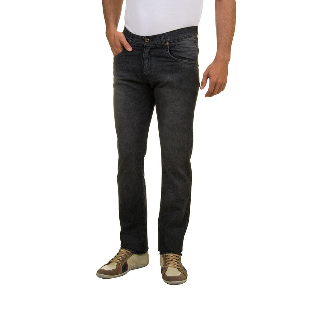 calça jeans cinza escuro masculina