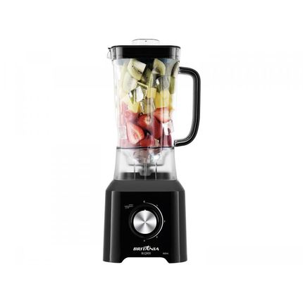 Liquidificador Britânia BLQ900P Preto com Filtro - 4 Velocidades 900W Menor preço em Liquidificador Britânia BLQ900P Preto com Filtro - 4 Velocidades 900W