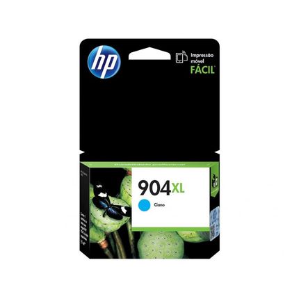 Cartucho de Tinta HP Ciano - 904XL Original Menor preço em Cartucho de Tinta HP Ciano - 904XL Original