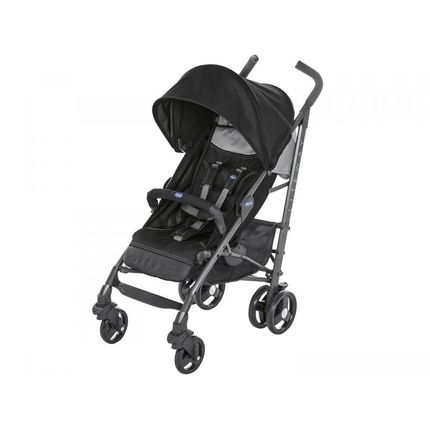 Carrinho de Bebê Passeio Chicco Lite Way - Stroller Jet Black Reclinável 5 Posições Menor preço em Carrinho de Bebê Passeio Chicco Lite Way - Stroller Jet Black Reclinável 5 Posições