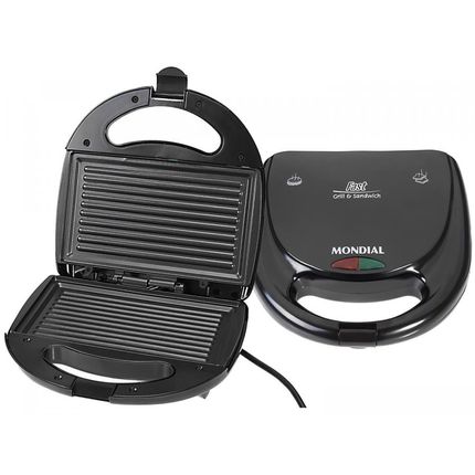Sanduicheira Mondial Fast Grill e Sandwich - Preto 750W é boa?