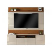 Estante Home para TV até 65" 4 Portas DJ Móveis - Quadrus Ferrugem