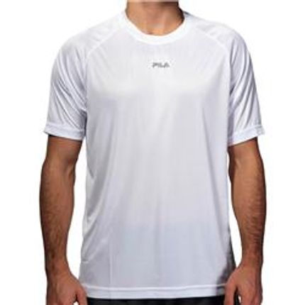 camiseta fila masculina branca