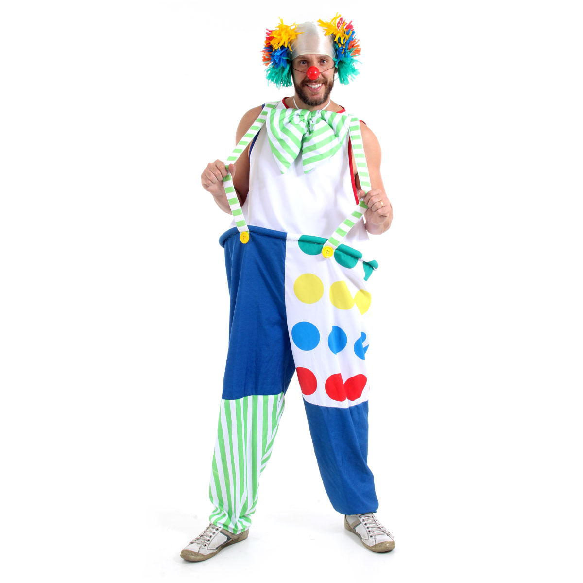 saia palhaço feminina