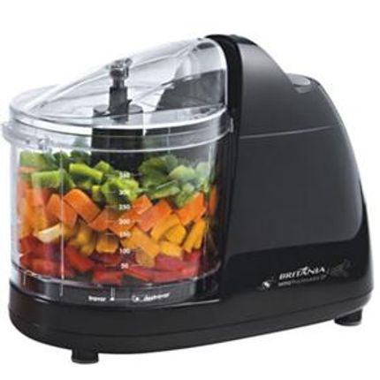 Menor preço em Mini Processador Britânia 2P Preto - 50W