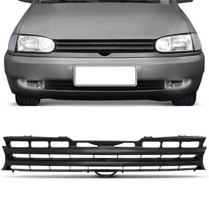 Grade Dianteira Gol Parati Saveiro G2 96 a 00 Preta Sem Espaço Emblema Menor preço em Grade Dianteira Gol Parati Saveiro G2 96 a 00 Preta Sem Espaço Emblema