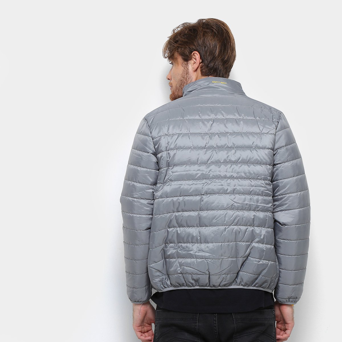 jaqueta puffer ninety eight nylon masculina