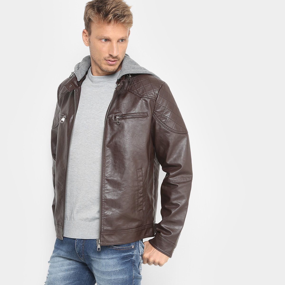 jaqueta broken rules biker