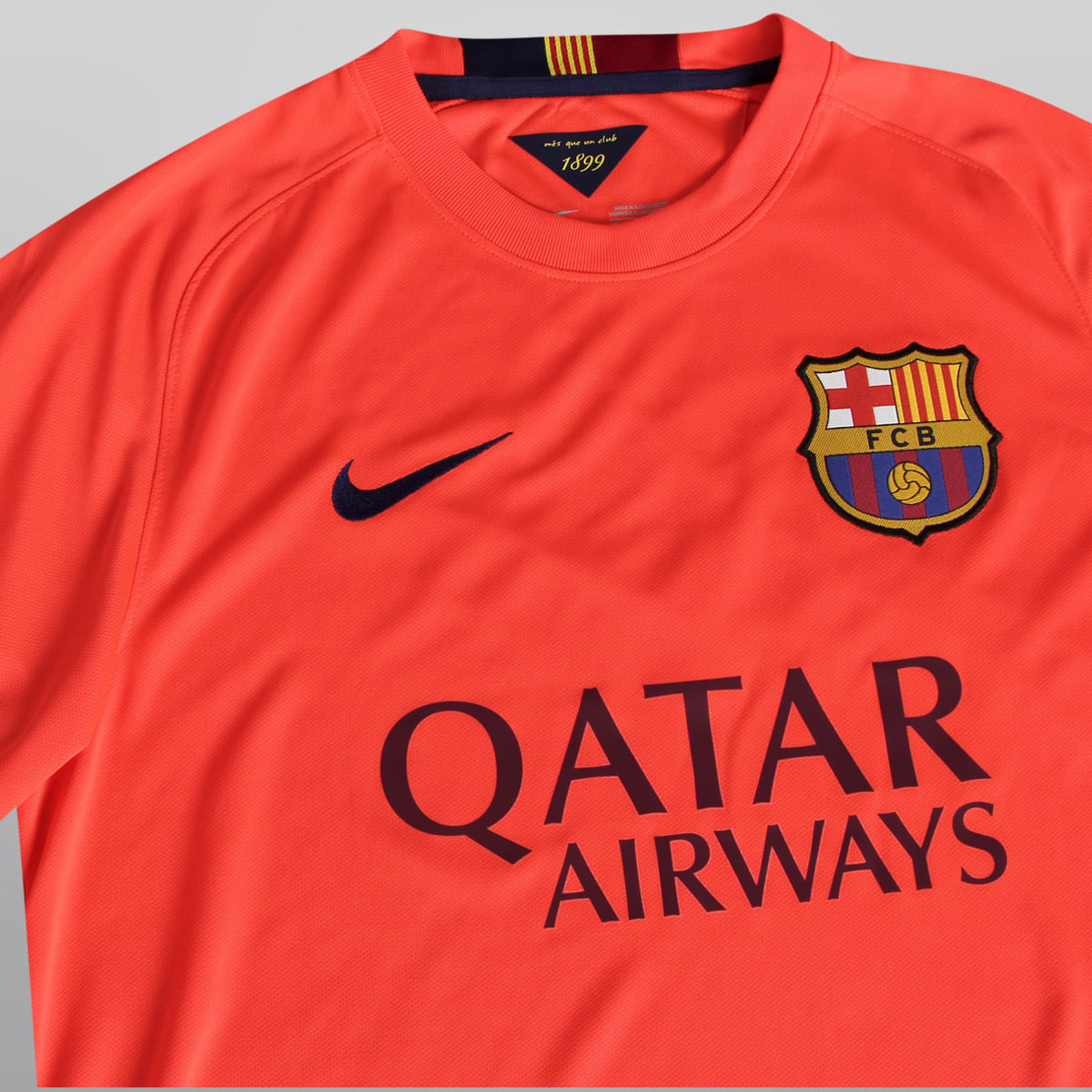 camisa barcelona salmão