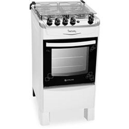 Fogão Atlas 4 Bocas Fastcook com Top Control e Queimadores Família - Branco Menor preço em Fogão Atlas 4 Bocas Fastcook com Top Control e Queimadores Família - Branco